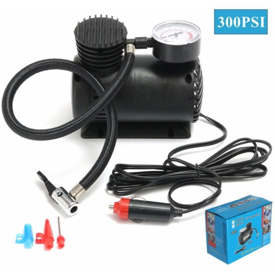 300PSI Compressore d'aria 12V Pompa di gonfiaggio per pneumatici per palloncino per moto da auto