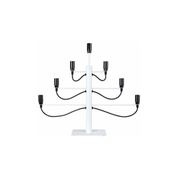 Star 142Â â??Â 18Â a + + to e, LED Candelieri finestra'Milano, 7Â versioni E14, Plastica, 15Â Watts, Bianco, 6.0Â x 5.25Â x 1.0Â cm precio