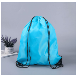 Sacchetto del cavo di poliestere, borsa a tenuta stagna, zaino in nylon, blu scuro en oferta
