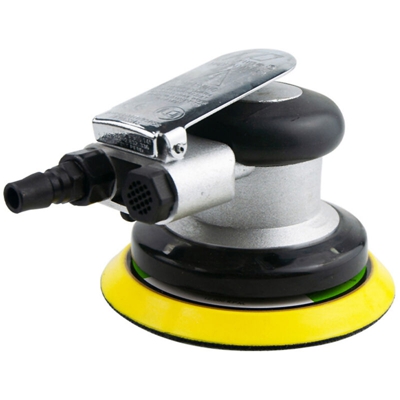 Levigatrice orbitale casuale 5 pollici Levigatrice pneumatica Levigatrice pneumatica Lucidatrice palmare pneumatica, nera