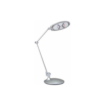 Naeve Leuchten, Lampada da tavolo a LED, Grigio argento (Silbergrau)