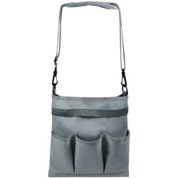 Borsa per attrezzi da giardino Borsa a tracolla per attrezzi da giardinaggio con 3 tasche esterne Borsa porta attrezzi da giardino con tasca interna características