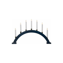 219Â â??Â 42, correzione arco'Gillian, 7Â luci, Legno, blu, 6.3Â x 4.0Â x 0.6Â cm - Star en oferta