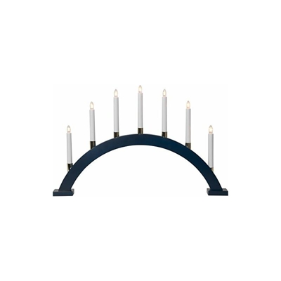 219Â â??Â 42, correzione arco'Gillian, 7Â luci, Legno, blu, 6.3Â x 4.0Â x 0.6Â cm - Star