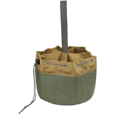 Asupermall - Borsa per kit di cilindri in tela per esterni Borsa per attrezzi da giardino Borsa per attrezzi portatile resistente all'usura con