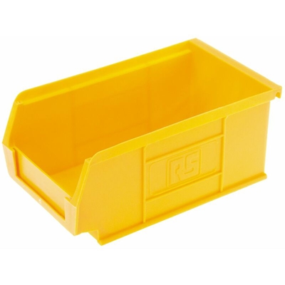 Contenitore Giallo PP, 76mm x 101mm x 167mm (Confezione da 10) - Rs Pro