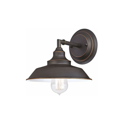 63435 â?? Apparecchiatura da parete da interno Iron Hill a una luce, finitura in bronzo lucidato a olio con punti brillanti - Westinghouse Lighting características