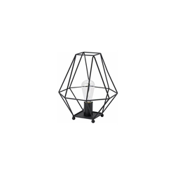 Albany Lampada Da Tavolo Metallo 40W Nero L26Xh33 Cm características