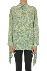 Embroidered viscose shirt precio