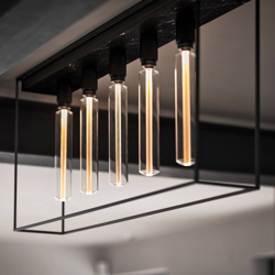 Buster + Punch Caged Ceiling 5.0 LED marmo black características