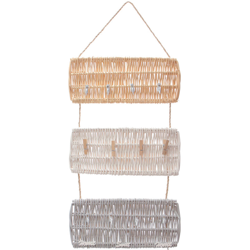 Pannello Portachiavi Da 12 Ganci Grigio características