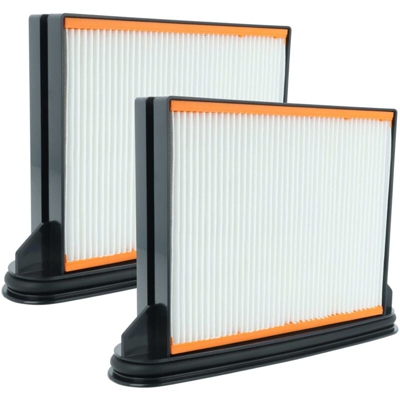 2x filtro per aspirapolvere per Spit AC1600, AC1625, AC1630P, AC1630PM filtro HEPA/a pieghe/a umido - Vhbw