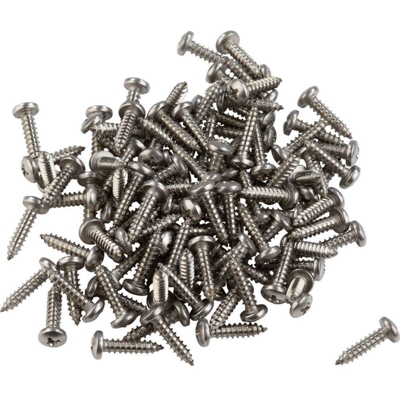 N.a. - 839537 LIKO A2 Vite per lamiera 2.2 mm 9.5 mm A croce Philips DIN 7981-C Acciaio inox A2 100 pz.