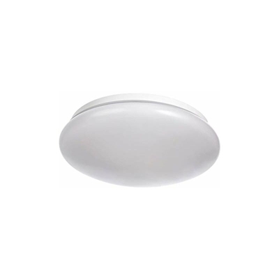 Amazon Basics- Lampadina da soffitto con sensore di movimento, LED, Rotonda, da 12W, Ã?280mm, 2700K, Bianco Caldo, Confezione da 1