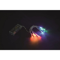 Mini Lucciole Led A Batteria Multicolor 2 Mt Minilucciole Albero Natale 20 Luci precio