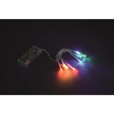 Mini Lucciole Led A Batteria Multicolor 2 Mt Minilucciole Albero Natale 20 Luci