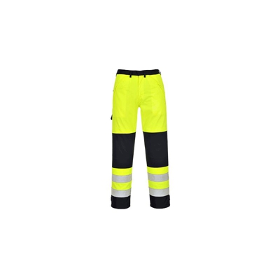 Portwest - Pantalone multi norme ad alta visibilit? | Medium - YeNa - NEUTRO (SENZA PERSONALIZZAZIONE) - Yellow Navy