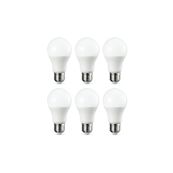 Lampadina LED E27, 9W (equivalenti a 60W), Luce Bianca Fredda - Pacco da 6 - Amazon Basics en oferta