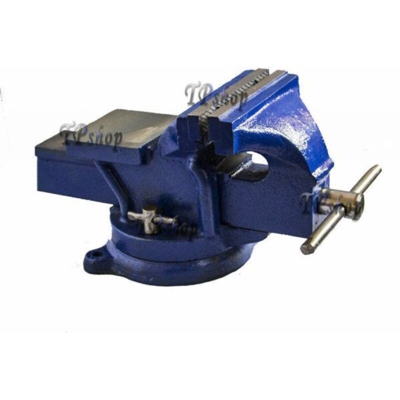MORSA DA BANCO GIREVOLE 100 mm INCUDINE PROFESSIONALE IN GHISA E ACCIAIO