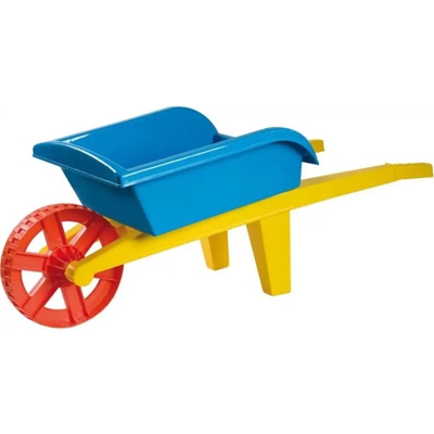 Carriola in Plastica Dura Gioco Bambini da Giardiniere Lunga 70 cm Eta' 1+