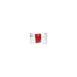 box portabottiglie in juta rosso per 3 bottiglie en oferta