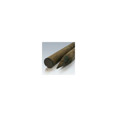 palo tornito d.10 x250 punta/corona