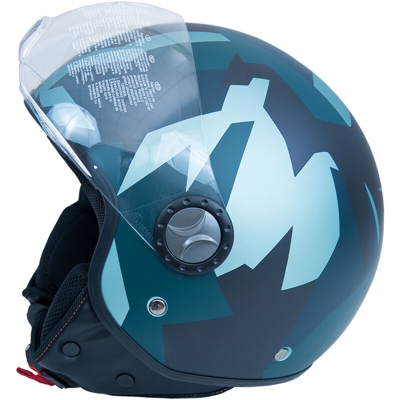 Eglemtek Helmets Casco Demi Jet MIMETIC PETROL - L