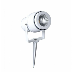 Faretto LED V-TAC da Giardino 12W con Picchetto Colore Bianco 3000K IP65 características