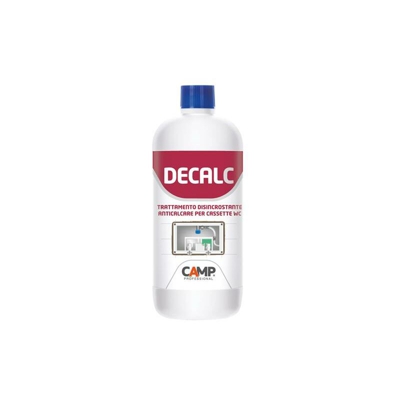 Trattamento disincrostante anticalcare per cassette wc Decal C CAMP 1000ML.