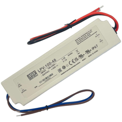 Mean Well LPV-100-48 Trasformatore per LED Tensione costante 100 W 0 - 2.1 A 48 V/DC non dimmerabile, Circuito PFC, Pro precio