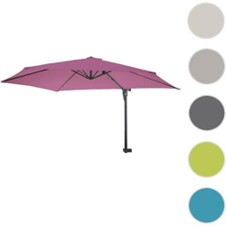Ombrellone Rotondo Da Balcone Salvaspazio Casoria Poliestere 3m Viola en oferta