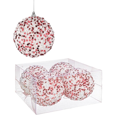 Bizzotto - conf4 sfera pl astro rosso d100