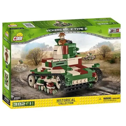 Costruzioni Cobi Carroarmato Militare Vickers MK. E Typ B 382 pz Scala 1:48 6+ características