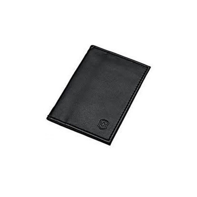 Portafoglio in similpelle nero Victorinox 4.0873.V per carta svizzera per carte di credito-Imitazione pelle