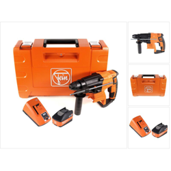 FEIN ABH 18 Tassellatore a batteria 2,0J / 18V / SDS-plus in valigetta da trasporto + 1x Batteria 5,2Ah + Caricabatterie FEIN ALG 80 características