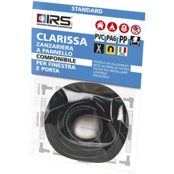 Spazzolino per Zanzariera Fissa a Pannello Clarissa 500 cm Guida - IRS precio