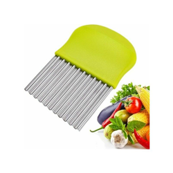 Taglia Affetta Verdure Patate Ortaggi Ondulato In Acciaio X Giardiniera precio