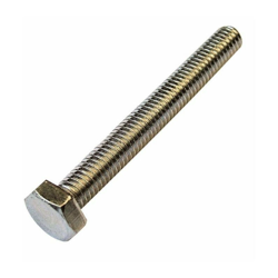 Viti a testa esagonale zincata M10 X 25 DIN 933 (set da 50) en oferta