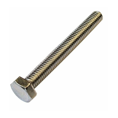 Viti a testa esagonale zincata M10 X 25 DIN 933 (set da 50)