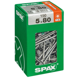 Viti Del Terreno 150 Torx Svasata In Acciaio Testa, Tf Tx 5X80 Wirox - Spax precio