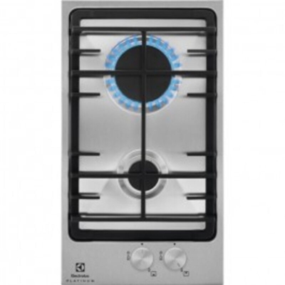 Electrolux EGG3322NVX Piano Cottura a Gas Acciaio Inossidabile da incasso 2 Fornelli