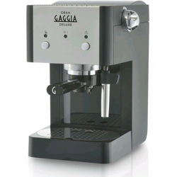 RI8425/11 Gran Deluxe - Macchina da Caffè Espresso Manuale e a Cialde, 950 W, 1 Lt., 1 - Gaggia en oferta