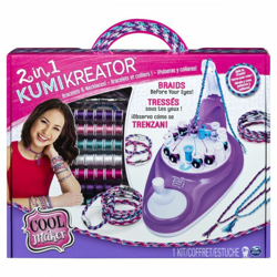Cool Maker KumiKreator 2 in 1, macchina per creare braccialetti dell'amicizia e collane, dagi 8 anni in su en oferta