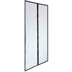 Zanzariera Magnetica Riducibile - a Pannelli - 140x250 - Regolabile Adattabile - Grigia en oferta