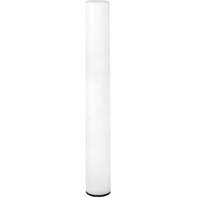 Piantana lampada led da terra moderna per esterno giardino h.160 cm luce fredda - Bianco
