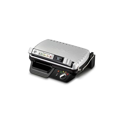 SuperGrill XL GC461B Grill da tavolo elettrico nero, metallo 2400W - Barbecue (2400 W, Grill, elettrico, 718 cm², 2 anno/i, 350 x 205 mm) - Tefal