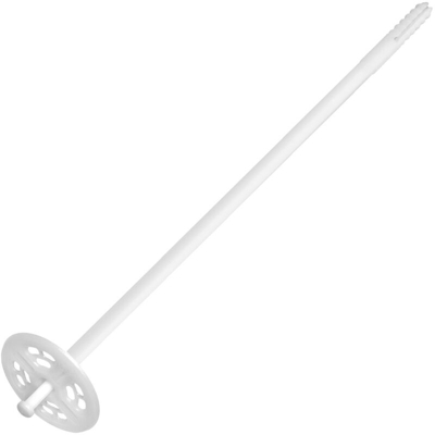 TASSELLO NYLON BIANCO XCAPPOTTO C/CHIODO MM.1 Pz 250,000