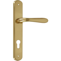Forme - maniglia serie Goccia con placca in lega oro lucido quadro 8/FY maniglie en oferta