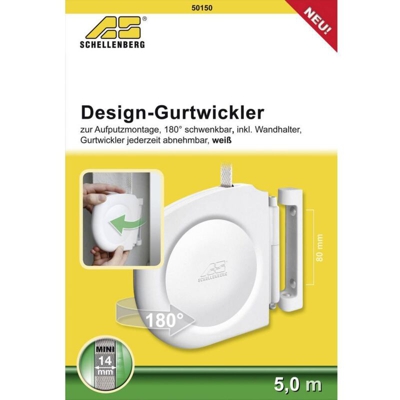 50150 Avvolgitore tapparella da parete Adatto per Mini - Schellenberg