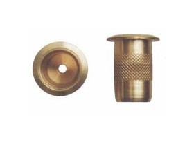 Sipa - POZZETTO CATENACCI MURARE OTTONE mm 14 Pz.2 GEMAC